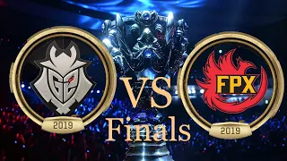 G2 VS FPX | ЧЕМПИОНАТ МИРА ФИНАЛ 2019 | League of legends