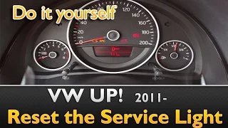 VW UP! Service Light Deactivation/Reset guide