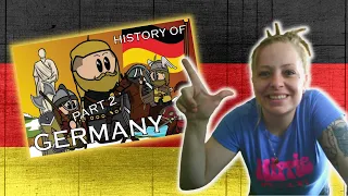 American Reacts To The Animated History of Germany PART 2