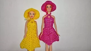 VESTIDO LUXO DE CROCHÊ PARA BARBIE - FRANCI ARTESANATO