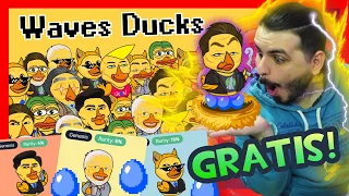 OPORTUNIDAD!! 💎 WAVES DUCKS 🐥 PODRAS JUGARLO GRATIS!! QUE TAN RENTABLE SERA? 🚀