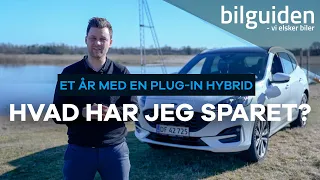 ET ÅRS FORBRUG i plug-in hybrid: Så meget har jeg sparet | bilguiden