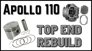 2016 Apollo 110cc Top-End Rebuild