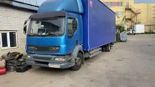 Изготовили еврофургон с распашными воротами для DAF LF 55.250. АТЦ