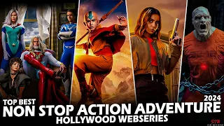 Top 5 New Best Action Adventure Web Series On Netflix 2024 | SIB Reviews
