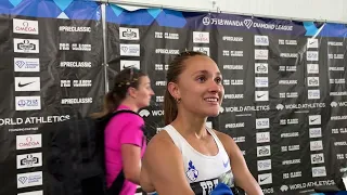 Sinclaire Johnson After Running 4:00 In Prefontaine Classic 1500m