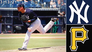 New York Yankees Highlights: vs Pittsburgh Pirates | 3/13/20