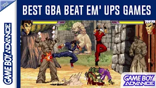 Best GBA Beat Em Ups Games of All Time #Top15 || Gba Games