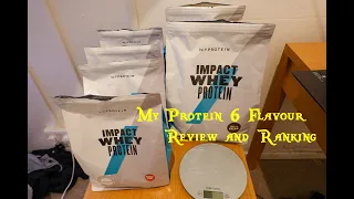 MyProtein Impact Whey Breakdown and Review - 6 Flavor Ranking