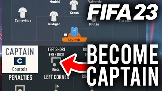 How To Be Captain In FIFA 23 Player Career Mode - Full Guide