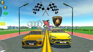 Car Simulator 2 | Lamborghini VS Audi | Urus VS RS6 | Race & Top Speed | Android Gameplay