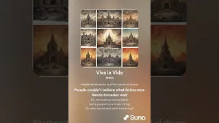 Suno AI: What if "Coldplay - Viva la Vida" was made in 1948 instead of 2008?