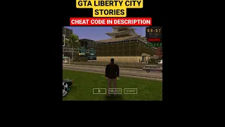 GTA LIBERTY CITY STORIES cheat code ( Restore Health) #Shorts