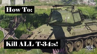How To: Kill All T-34:s - Weakspots - The Easiest Way to Do It!