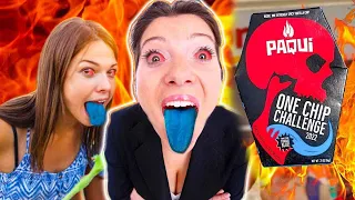 PAYING PEOPLE $1000 TO EAT THE NEW WORLD HOTTEST CHIP 😲❗ | ONE CHIP CHALLENGE
