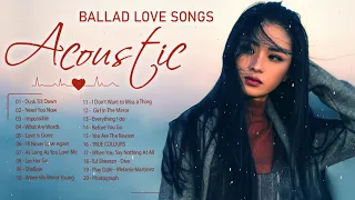 New Acoustic Cover Love Songs 2021 - Best Ballad English Acoustic Guitar Cover Of Popular Songs