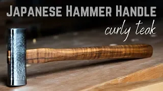 Crafting A Handle For A Japanese Hammer Head