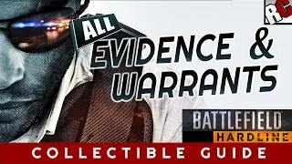 Battlefield: Hardline - All Collectibles Locations - Warrants, Evidence and Case Files Guide