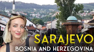 FIRST TIME in BOSNIA! 🇧🇦 (Sarajevo first impressions & travel tips - our vlog)