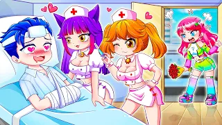 Love Hospital ! Anna vs Catnap vs Dogday - Chạm Khẽ Trái Tim Anh | Gacha Life x Gacha Club