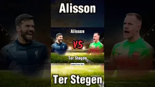 Alisson Becker vs Marc Andre Ter Stegen 🔥🥵 || Goalkeeper Fight || Part 3 || Football Career Extra ||