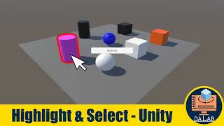 Highlight and Select Object at Runtime Using C# in Unity