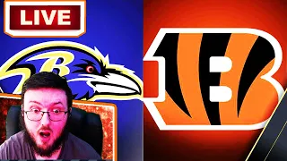 BENGALS FAN REACTS TO THE RAVENS VS BENGALS!! PLAY BY PLAY!!