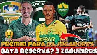 💚🤑 BOLADA PARA VENCER: GOIÁS ENCARA O CUIABÁ NA COPA DO BRASIL. ESCALAÇÃO E GRANA EM JOGO