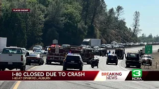 'Major injury accident' shuts down Interstate 80 in Placer County, officials say