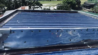Roofing Ready To Typhoon Inside Concrete Hollow Blocks