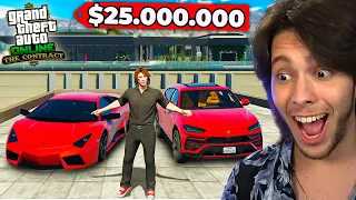 GASTANDO $25.000.000 NA NOVA DLC DO GTA 5!! (O contrato #1)