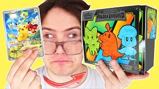 Opening a Pokemon Paldea Evolved Elite Trainer Box!