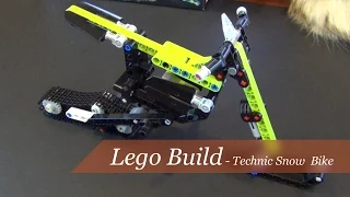 ALTERNATE BUILD - Lego Technic Snowmobile Set #42021 - Snow Bike