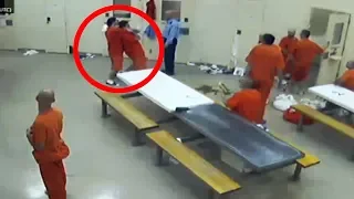 Chilling Prison Moments Caught On Camera