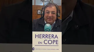 Tenso rifirrafe entre Carlos Herrera y Fernández Vara por los pactos del PSOE con Bildu
