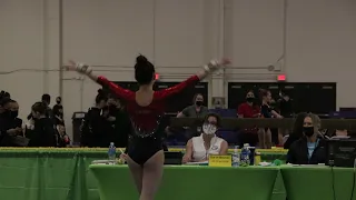 Chloe Hayashi Floor 9th California Classic 2022 Wildfire Gymnast Level 9