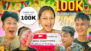 SABAI PARIWAR LAI RUWAYO PODCAST LE 🥺 | 100K को खुसीमा Special Cake 🎂 Cutting | OMG Bhoot Dekhiyo