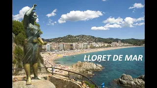 Начался туристический сезон 2023,  Центральный пляж Ллорет де мар  LLORET DE MAR.