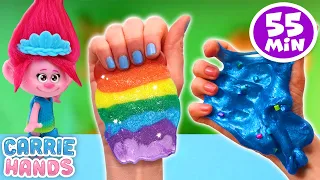 Magical Slime Crafts With Trolls, Bluey and Bingo, Disney Encanto & Red Mei  | Compilations For Kids