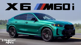 SO FAST! 2024 BMW X6 M60i Review