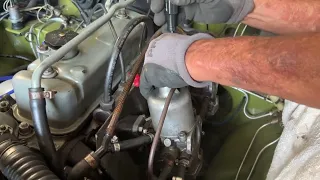 Tune Up: SU carburetor synchronization 1974 MGB