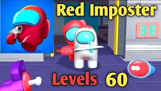 Red Imposter: Nightmare Christmas Level 60 Gameplay walkthrough