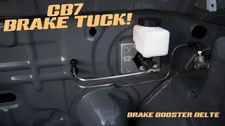 CB7 Custom AN Brake Lines - Brake Booster Delete - Track CB7 Build EP.11 - 92 Honda Accord