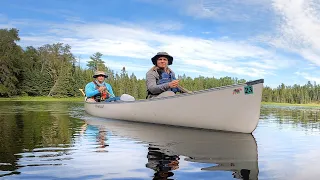 4 DAY WILDERNESS CANOE CAMPING FISHING