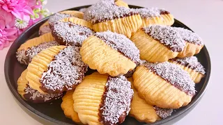 These biscuits melt in your mouth, good and simple, easy biscuits without butter #asmr