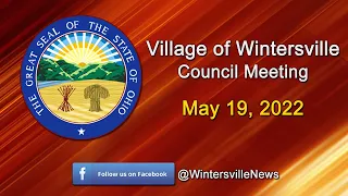 Village of Wintersville Council Meeting - May 19, 2022