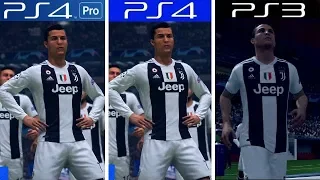 FIFA 19 | PS4 Pro VS PS4 VS PS3 | Graphics Comparison