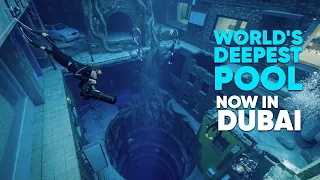 Inside the World's Deepest Pool Deep Dive Dubai | I Love My Dubai S2E21 | Curly Tales UAE