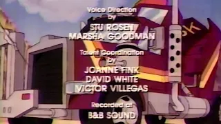 M.A.S.K. Credits with WPGH G I Joe and Transformers promos (1986) 1
