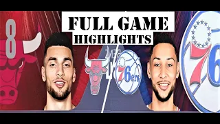 NBA GAME TODAY | PS5 | 76'ers vs. Chicago Bulls | NBA 2K22 Next Gen Gameplay Simulation